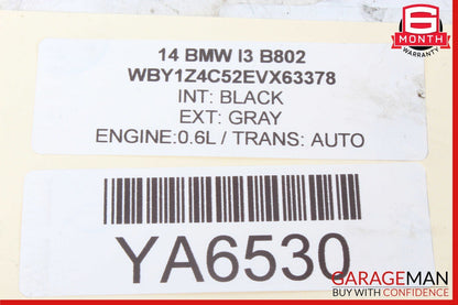 14-21 BMW i3 I01 Hybrid Rear Engine Panel Mount Bracket 6868859 OEM
