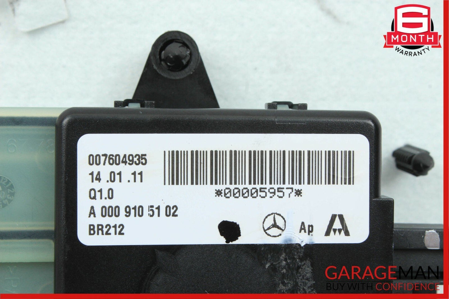 08-18 Mercedes W212 E350 C250 C300 Front Upper Seat Cushion Bladder Bolster OEM