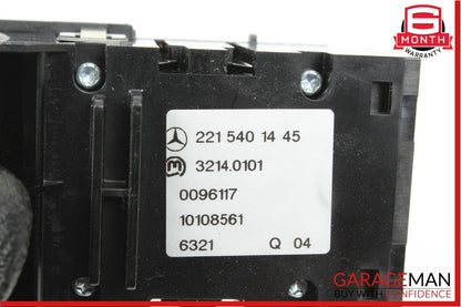 07-13 Mercedes W221 S550 Electronic Parking Button Switch Control Module