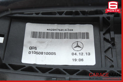 12-14 Mercedes W204 C250 C300 Sedan Right Passenger Exterior Door Handle Black