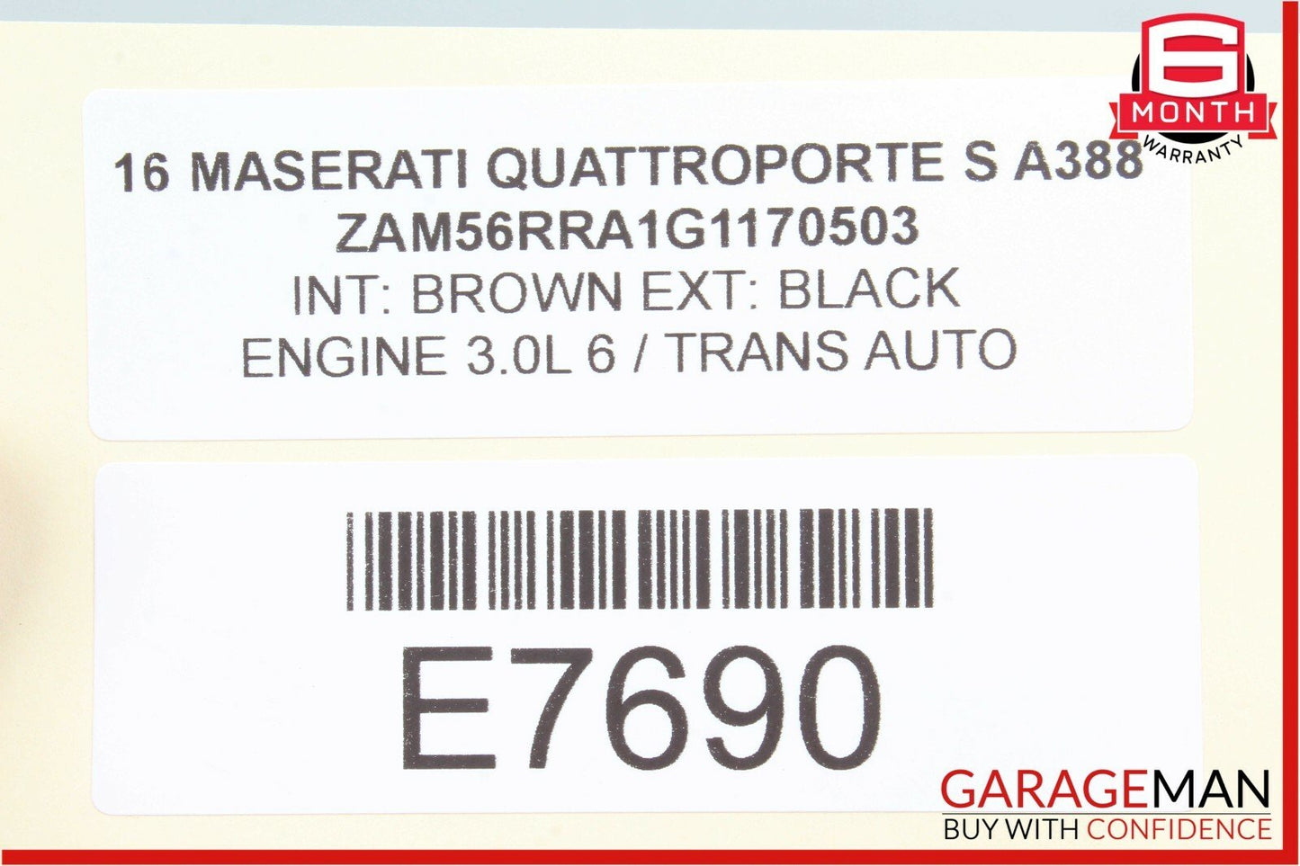 14-18 Maserati Quattroporte Rear Left Seat Belt Seatbelt Receiver Buckle Red OEM