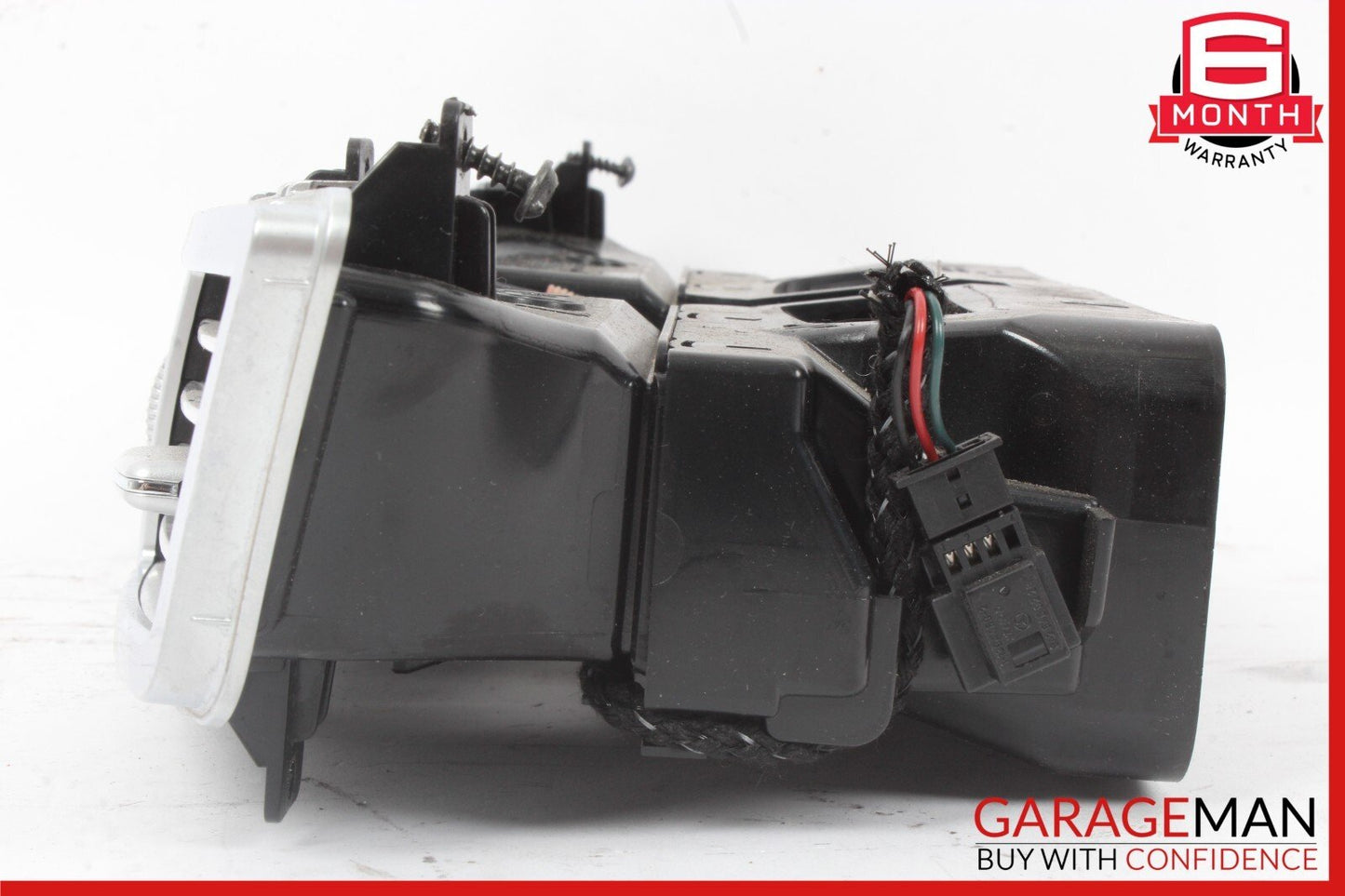 07-13 Mercedes W221 S550 S450 Center Dash A/C Air Vent Trim Clock Assembly OEM