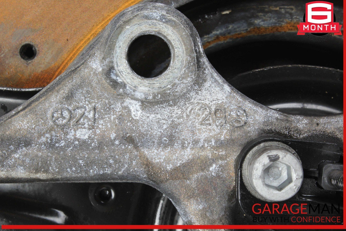 07-14 Mercedes W221 S550 Front Left Side Spindle Knuckle Wheel Hub w/ Rotor Disc
