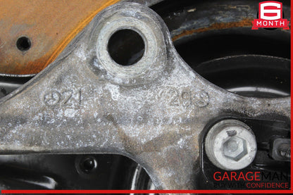 07-14 Mercedes W221 S550 Front Left Side Spindle Knuckle Wheel Hub w/ Rotor Disc