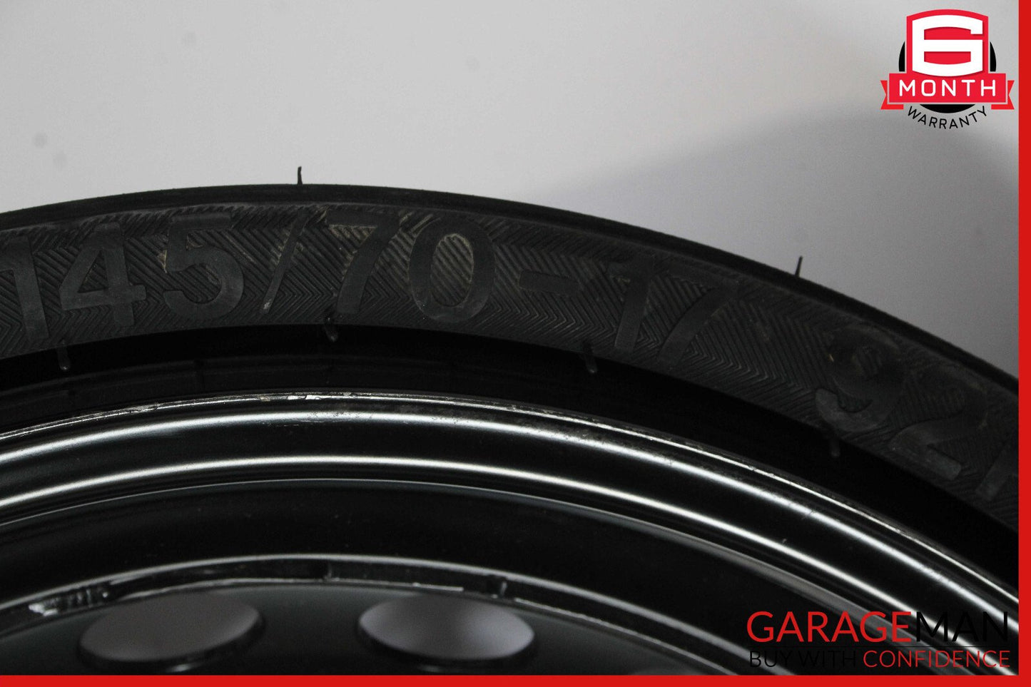 12-20 Mercedes R172 SLK350 Emergency Spare Tire Wheel Space Saver Donut 4.5Bx17