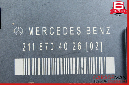 03-09 Mercedes W211 E350 E63 AMG Rear Left Driver Side Door Control Module Unit
