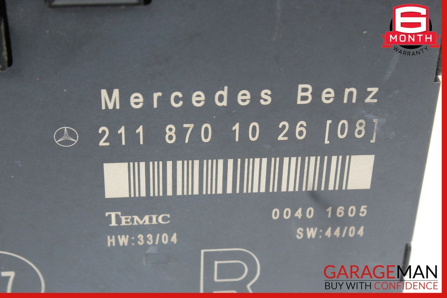 03-09 Mercedes W211 E350 E550 Front Right Side Door Controller Module Unit