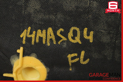 14-17 Maserati Ghibli M157 Front Left Side Lower Bottom Seat Cushion Cover Brown