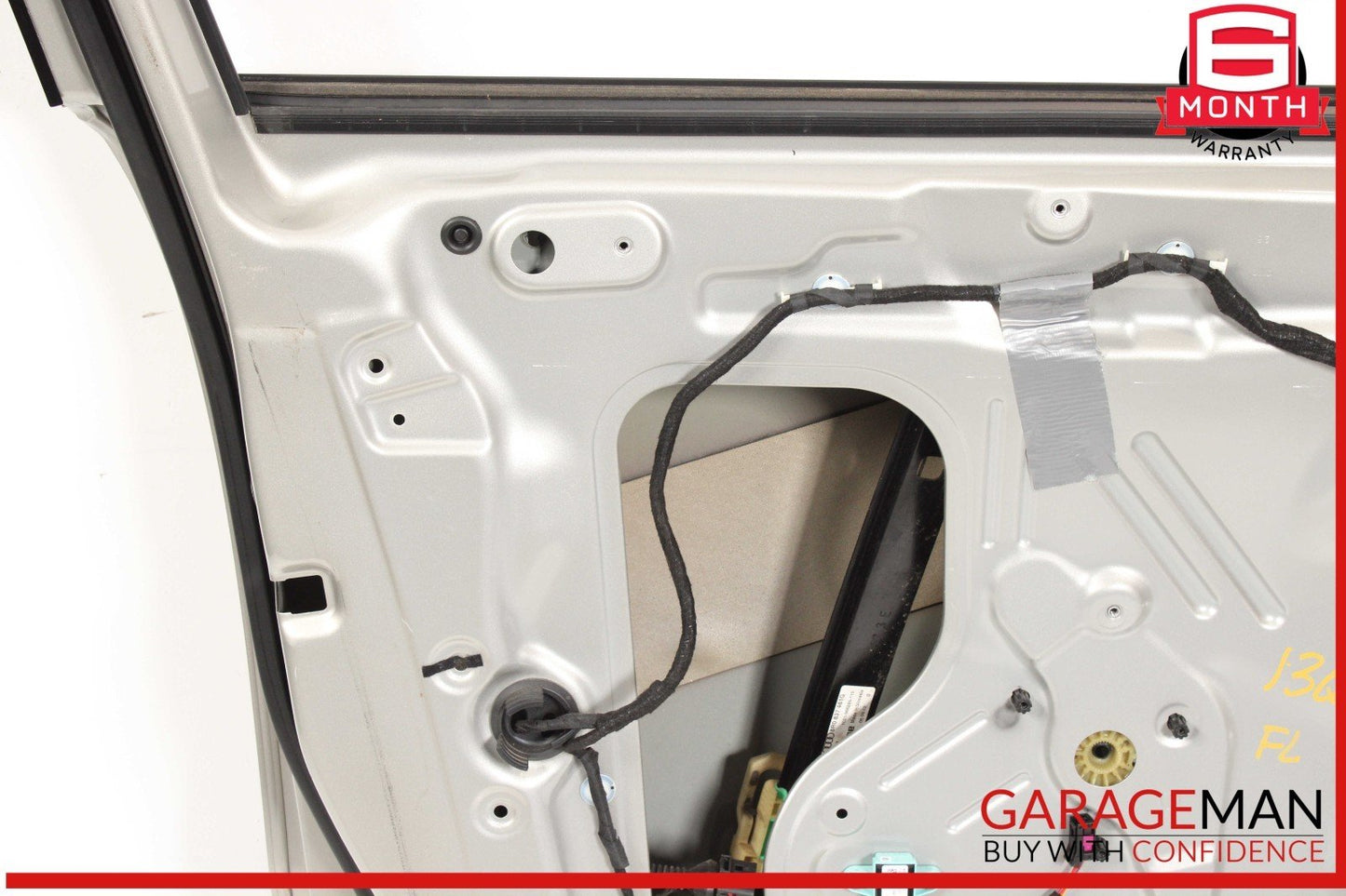 09-17 Audi Q5 SQ5 Front Left Exterior Door Shell Frame Panel OEM