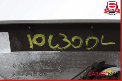 08-14 Mercedes W204 C300 Front Left Side Door Panel Tweeter Speaker Cover OEM