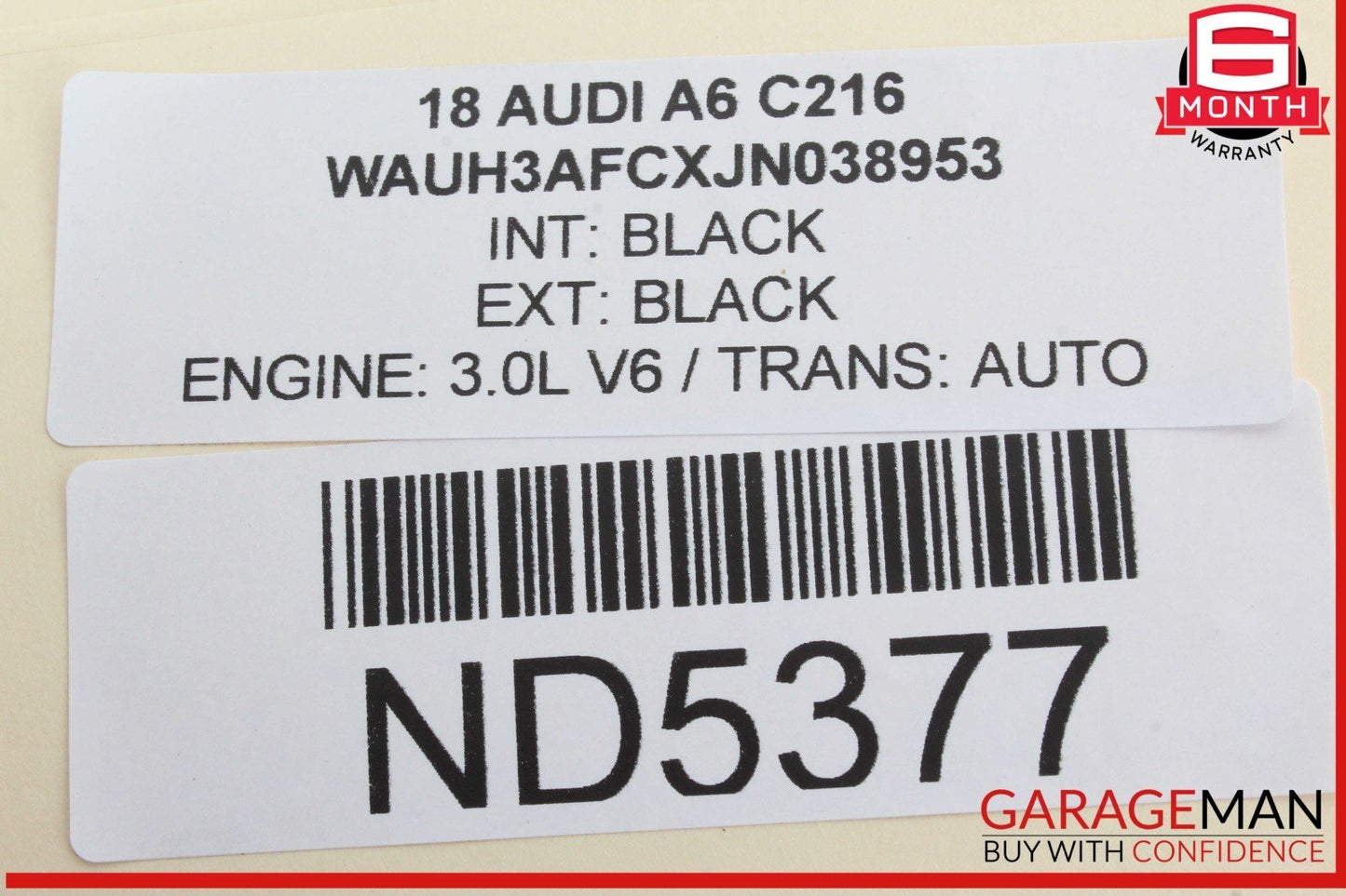 12-18 Audi A6 A7 Ignition Switch Control Lock Relay Module 4H0909131 OEM