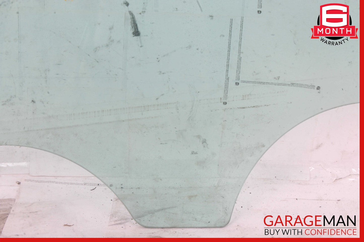 15-21 Mercedes W205 C300 C400 Rear Right Side Door Window Glass OEM