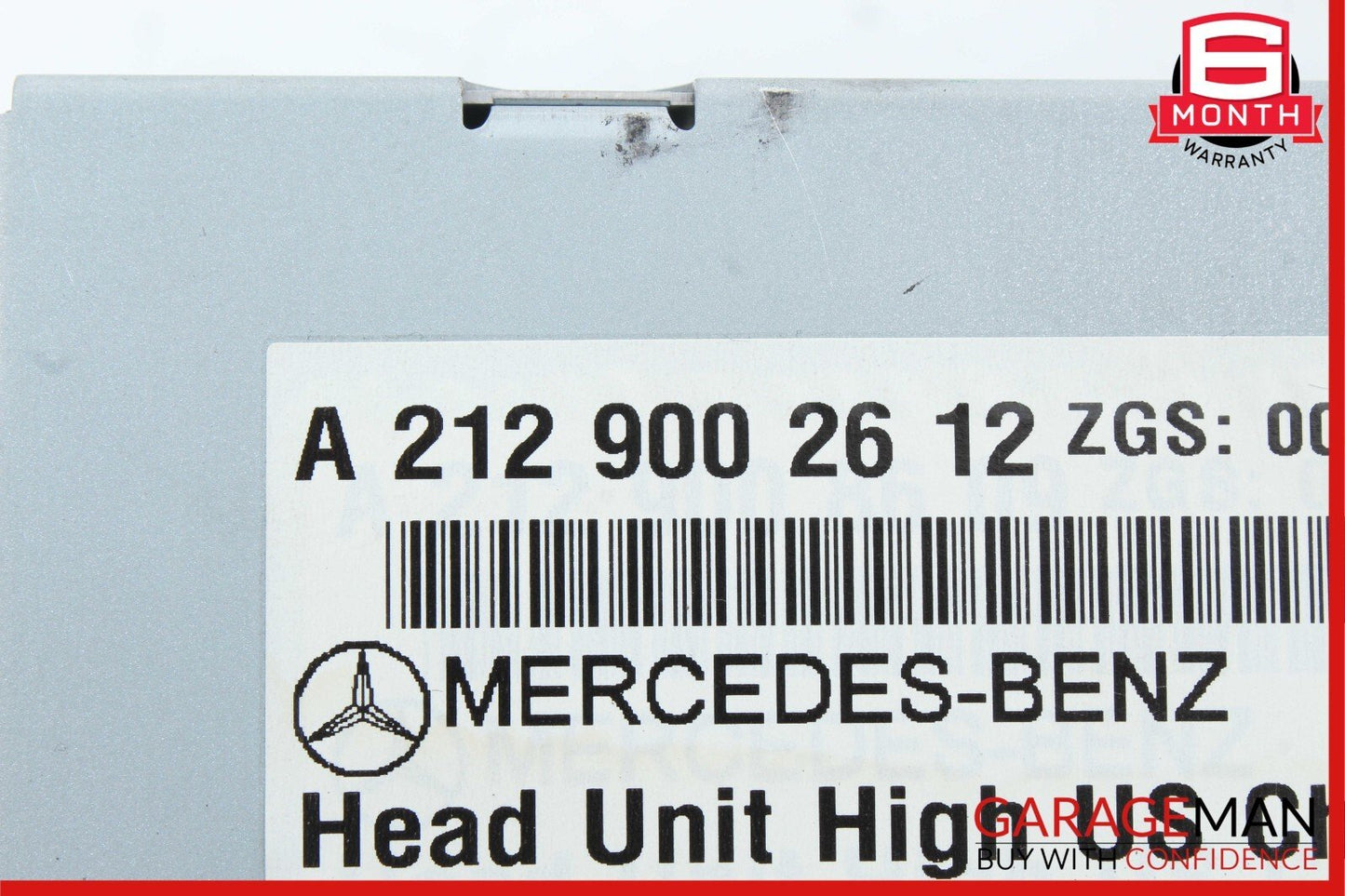 10-11 Mercedes W212 E350 E550 E63 AMG Command Head Unit CD Changer Radio OEM
