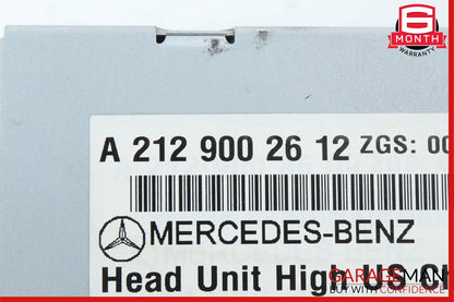 10-11 Mercedes W212 E350 E550 E63 AMG Command Head Unit CD Changer Radio OEM