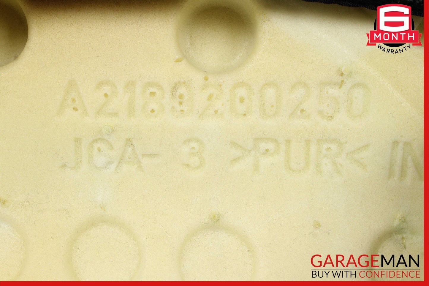 12-16 Mercedes W218 CLS500 Rear Right Side Lower Bottom Seat Cushion Beige OEM