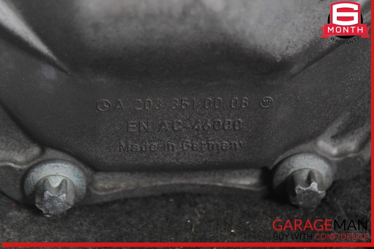 03-11 Mercedes W203 C230 SLK280 Rear Differential Diff Axle Carrier 3.27 OEM