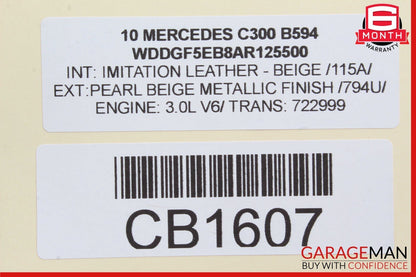 08-18 Mercedes W218 CLS550 C300 Rear Left or Right Side Lower Thrust Control Arm
