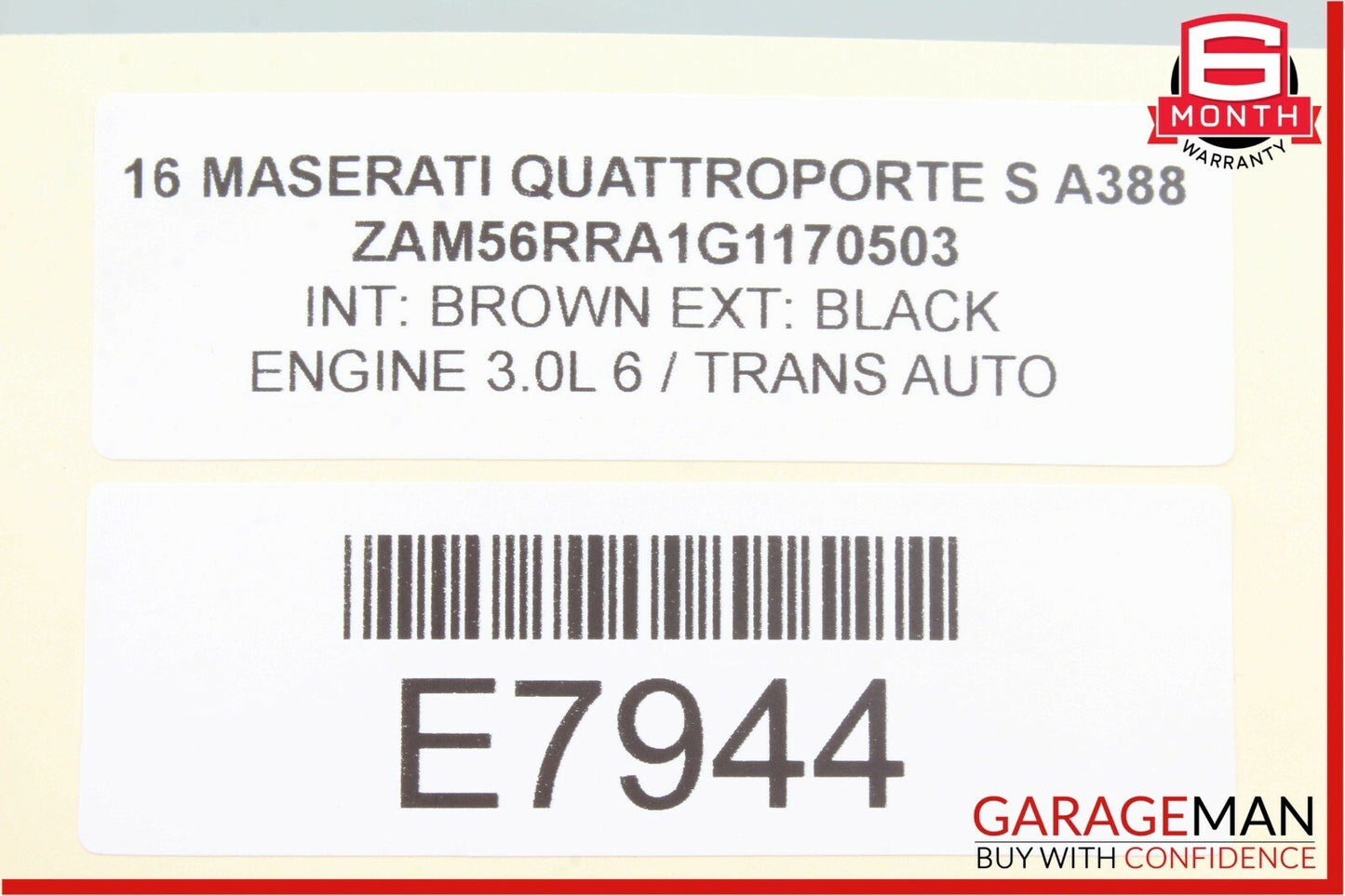 14-18 Maserati Quattroporte Ignition Door Lock Remote Control Key Module Unit