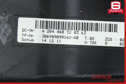 08-12 Mercedes X204 GLK350 3 Spoke Driving Steering Wheel Black 2044603203 OEM
