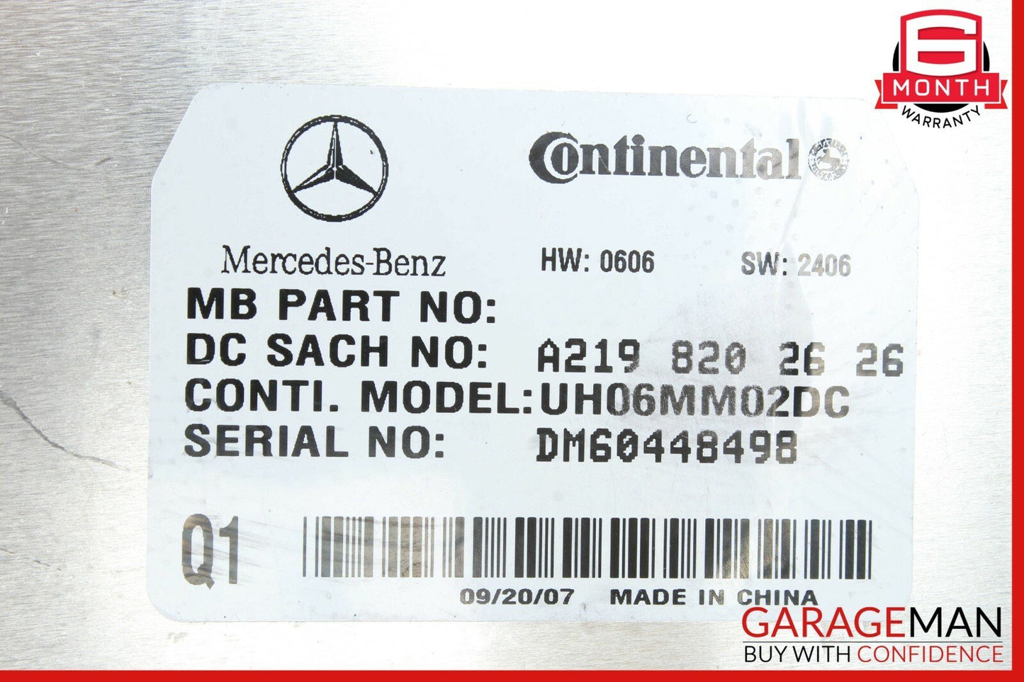 06-09 Mercedes W211 E350 GL450 ML550 Communication Control Module 2198202626 OEM