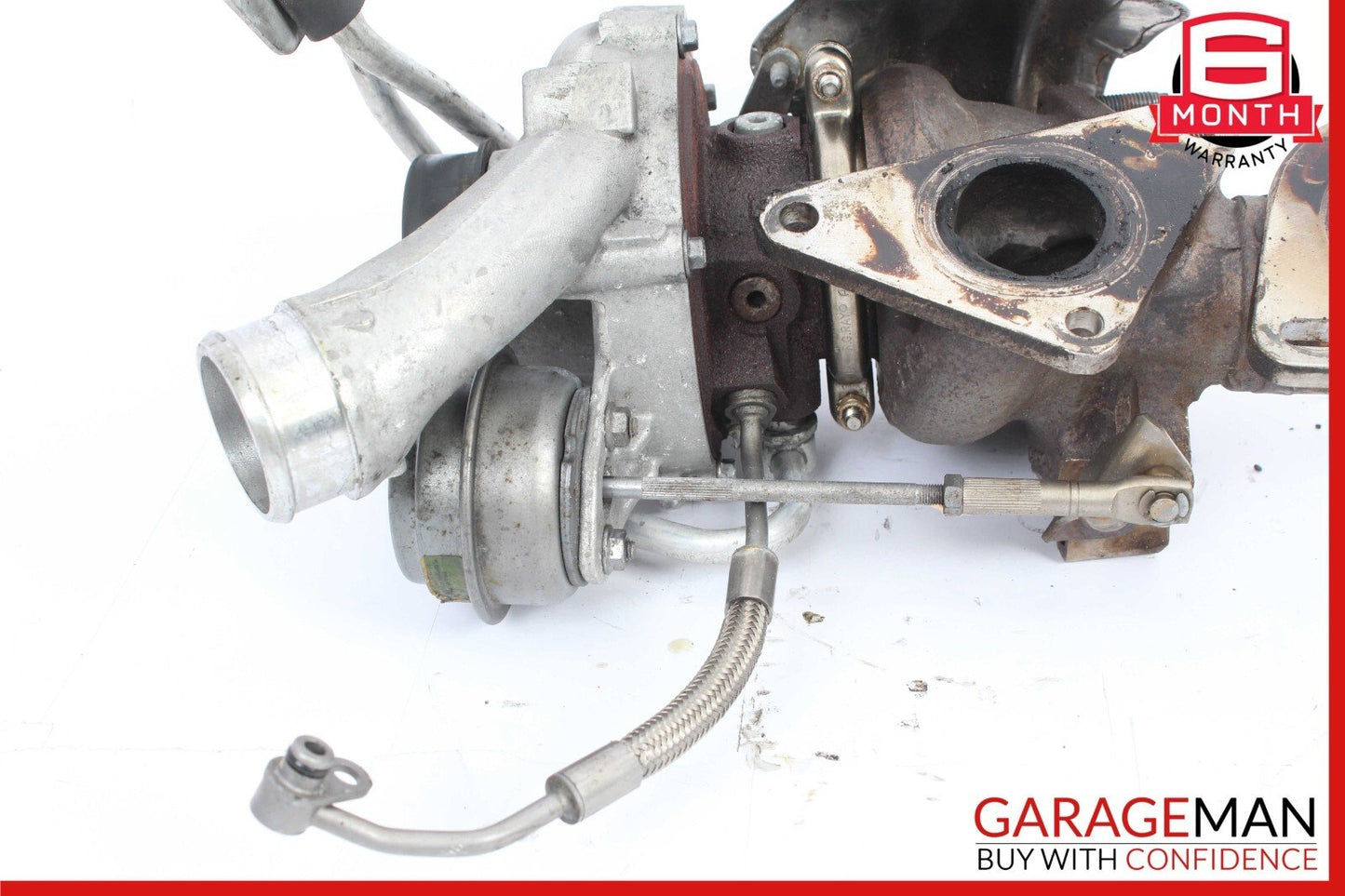 11-18 Mercedes E550 CL550 S550 Left Side Turbocharger Turbo Charger Manifold
