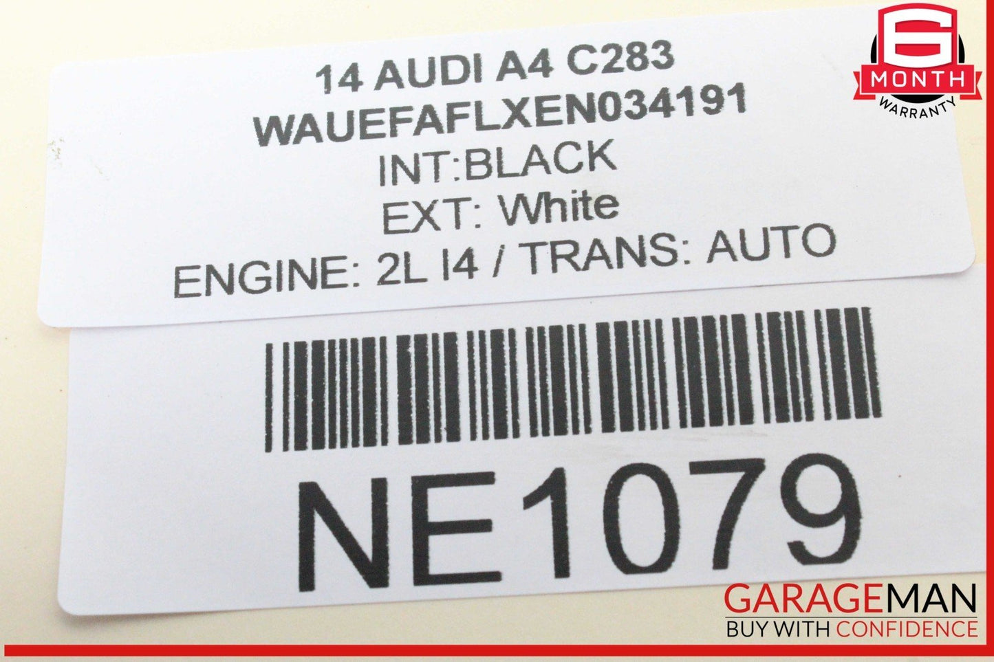 13-16 Audi A4 Front Left Driver Side Lower Forward Control Arm 8K0407155C OEM