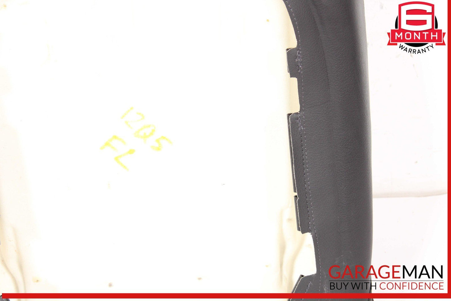 09-17 Audi Q5 Front Left Side Upper Seat Cushion Black OEM