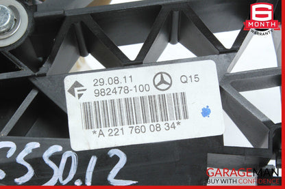 07-13 Mercedes W221 S550 Rear Right Side Exterior Door Handle Keyless Go Black