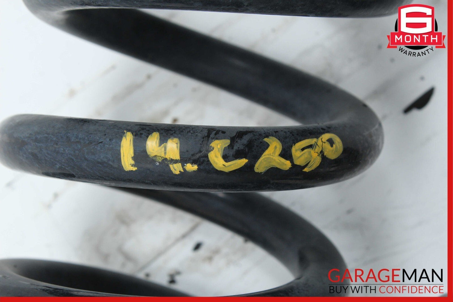 08-14 Mercedes W204 C250 C350 Rear Right and Left Suspension Coil Spring Set OEM