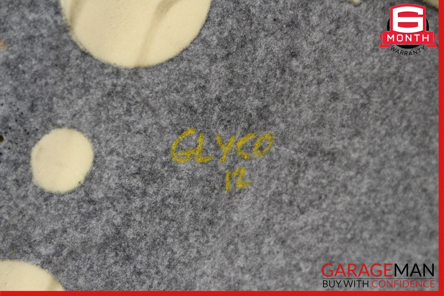 07-12 Mercedes X164 GL550 GL450 Front Right Top Upper Seat Cushion Cover Brown