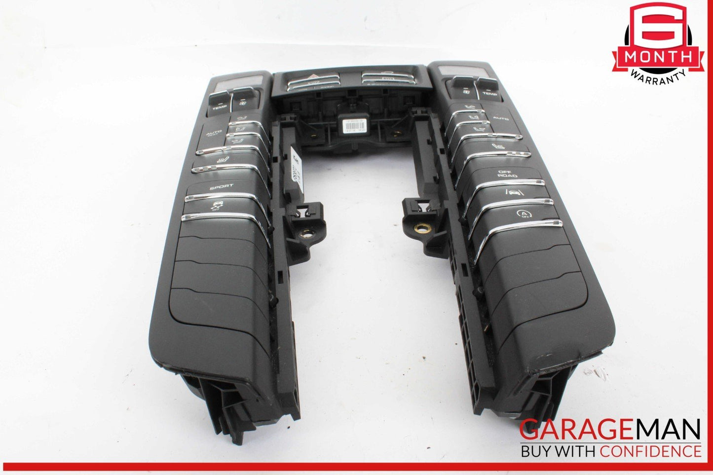 15-18 Porsche Macan 95B Front Center Console Dash Climate Control Panel OEM