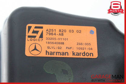06-13 Mercedes W251 R350 R500 Rear Left Quarter Sound Speaker 2518200302 OEM