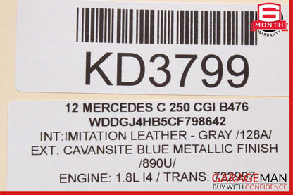 08-18 Mercedes W204 C250 C300 E400 E350 Front Left Side Door Control Module OEM