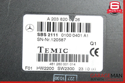 00-06 Mercedes W210 E320 CL600 CLK55 AMG Voice Recognition Control Module Unit