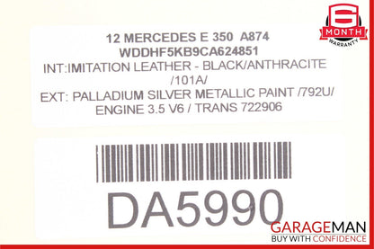 08-20 Mercedes W212 E350 CLS400 C300 Front Right Side Seat Control Module Unit