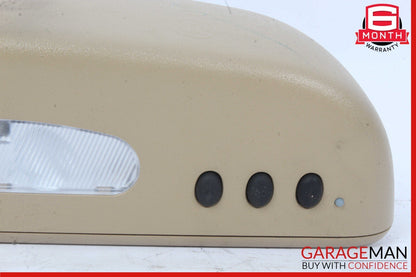 07-09 Mercedes W221 S550 S63 AMG S450 Interior Rear View Mirror Cover Assy Brown