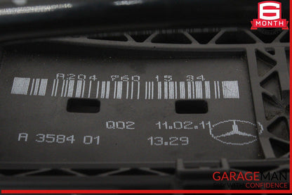 10-13 Mercedes W212 E350 Front Left Driver Side Exterior Door Handle Black OEM