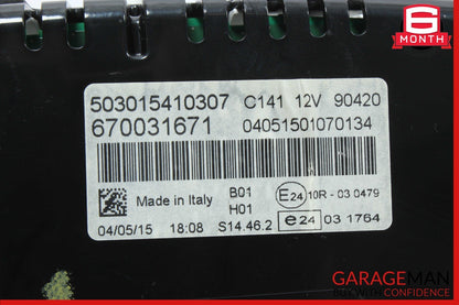 14-20 Maserati Ghibli SQ4 M157 3.0L  Instrument Cluster Speedometer OEM