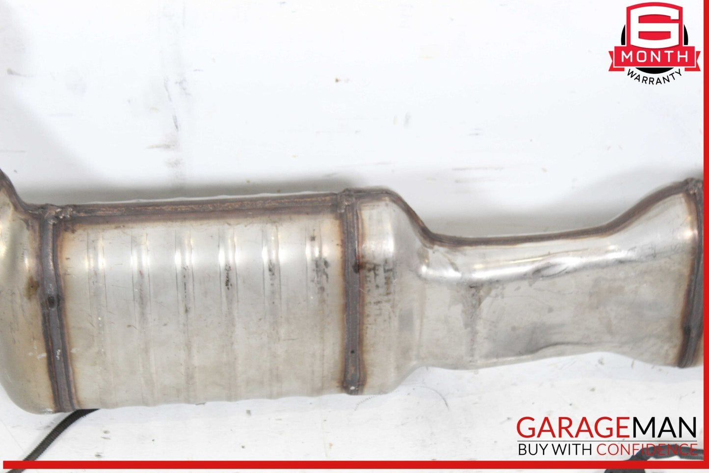 11-13 Mercedes W212 E350 Diesel Bluetec Center Exhaust Pipe Silencer OEM