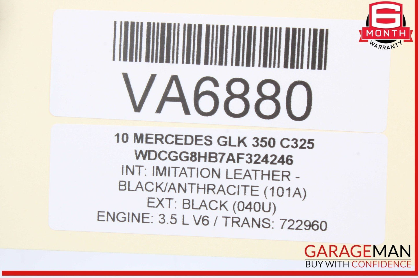 05-13 Mercedes X204 GLK350 E350 Front Right Engine Timing Chain Cover Plate OEM