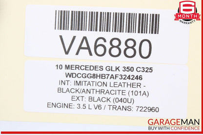 05-13 Mercedes X204 GLK350 E350 Front Right Engine Timing Chain Cover Plate OEM