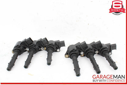 05-13 Mercedes W212 E350 Wagon GLK350 M272 Ignition Coil Spark Plug Set of 6 Pc OEM