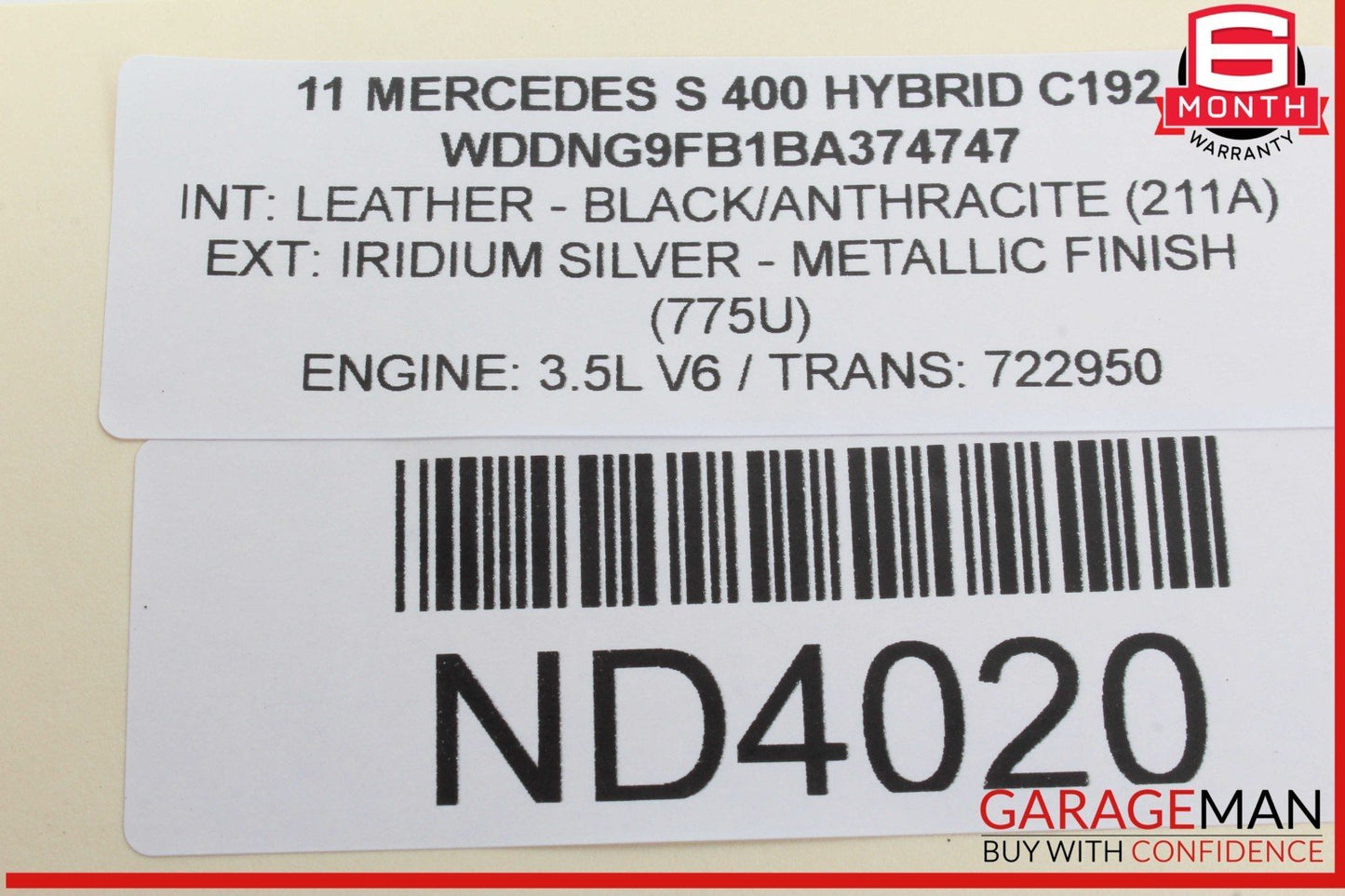 06-14 Mercedes W221 S400 Hybrid Communication Interface Ipod Control Module Unit