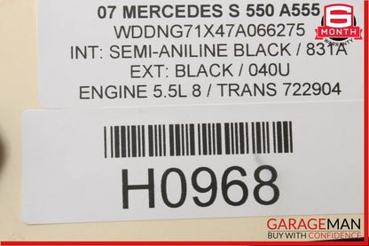 07-09 Mercedes W221 S550 S600 Antenna Amplifier AMP Phone Booster Control Module
