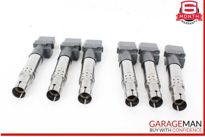 09-16 Porsche Cayenne 958 Audi S4 Engine Ignition Coil Coils Set of 6 022905715B