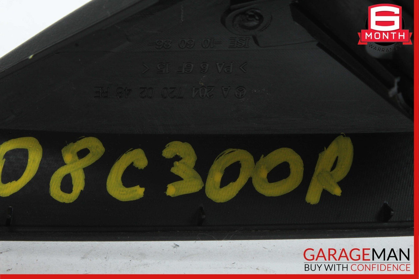 08-14 Mercedes W204 C300 Front Right Side Door Panel Tweeter Speaker Trim Cover