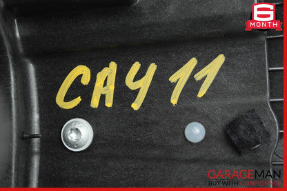 11-17 Porsche Cayenne 958 Dashboard Dash Speedometer Cover Panel Trim Black OEM