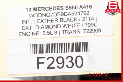 10-13 Mercedes W221 S550 CL550 Front Left Driver Master Window Switch Controller