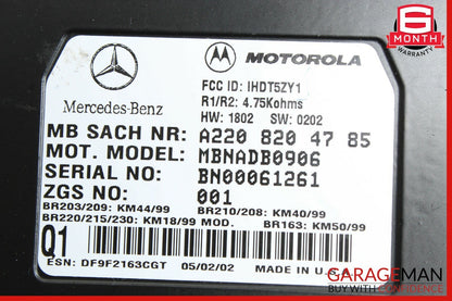00-06 Mercedes R230 SL500 CL500 S55 AMG Voice Phone Communication Control Module