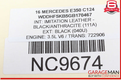 08-17 Mercedes W212 E350 Rear Left / Right Side Lower Control Arm OEM